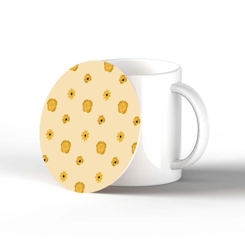 Ceramic Round 1 Piece Coaster
