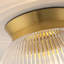 Plafonnier encastré 12 po Mid-Century