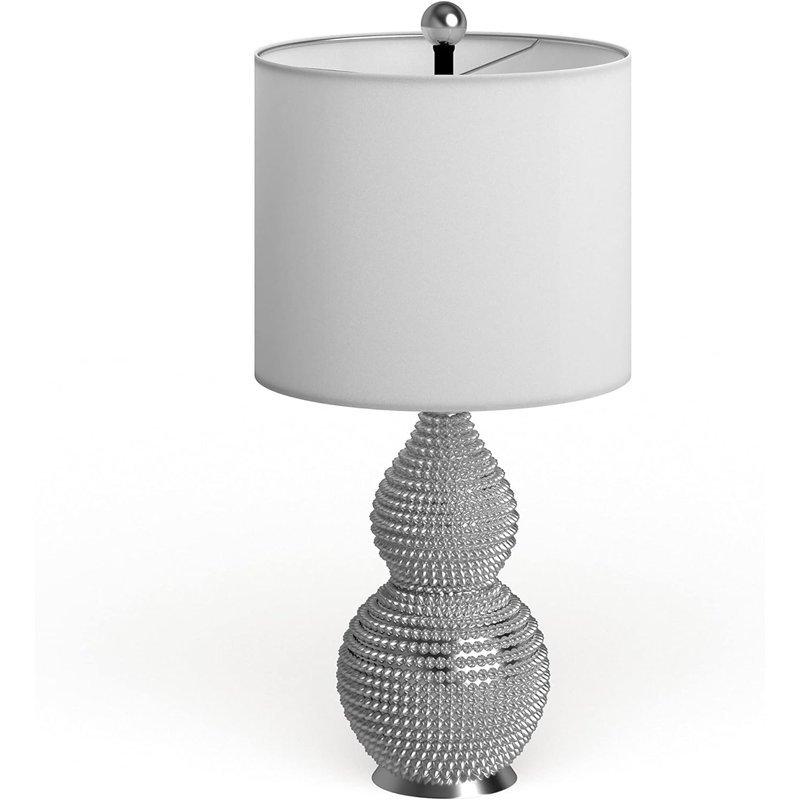 Shenna 20" Silver Table Lamp