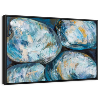 «Clams Stick Together», reproduction sur toile