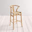 Tabouret de bar / de comptoir en bois massif Fairbanks-869017176-869017179-869017181