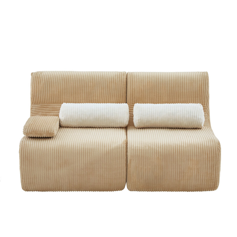 Canapé modulaire 63,7 po Modern, Coffee