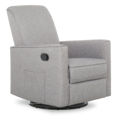 Upholstered Swivel Reclining Rocking Chair
