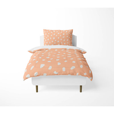 Paint Drop Decorative Lightweight Comforter Set