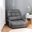 Canapé-lit convertible, fauteuil inclinable rembourré avec coussin