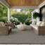 Tapis intérieur / extérieur noir Hartigan-106894252