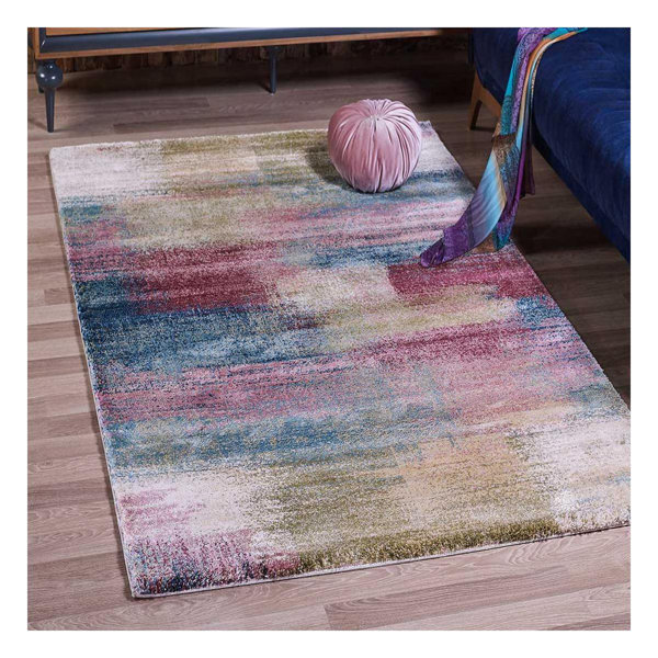 Latitude Vive Emmett Abstract Machine Woven Area Rug & Reviews ...