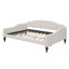 Lits rembourrés durables, beige, style de vie moderne