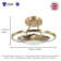 Mcroberts Modernistic Semi Flush Eco Friendly LED Ceiling Light Fitting in Brushed Finish