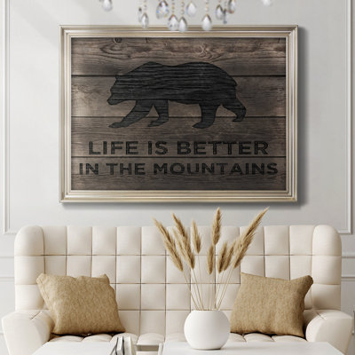 Better In The Mountains Better In The Mountains - Reproduction de photo sur toile
