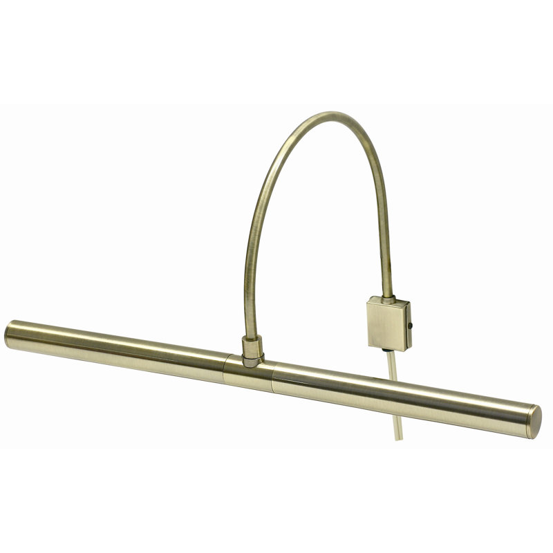 Advent Dimmable Frame Mounted Picture Light, Antique Brass