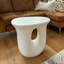 Table basse d'appoint en U en béton