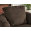 Fauteuil demi-tonneau pivotant en fausse fourrure-518636622