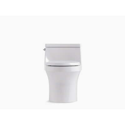 San Souci™ 1.28 GPF Water Efficient Round One-Piece toilet (Seat Included)