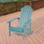 Chaise Adirondack en plastique résistante aux intempéries pour terrasse-19970081