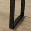 Alderson Extendable Metal Base Dining Table