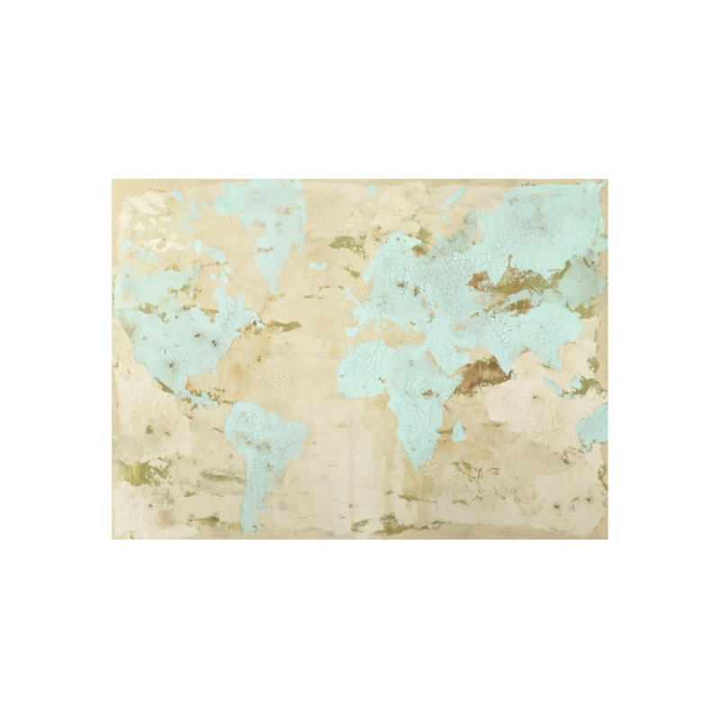 Antique Map Print by Paul Ngo, Knife Gel, 30" H x 41" W