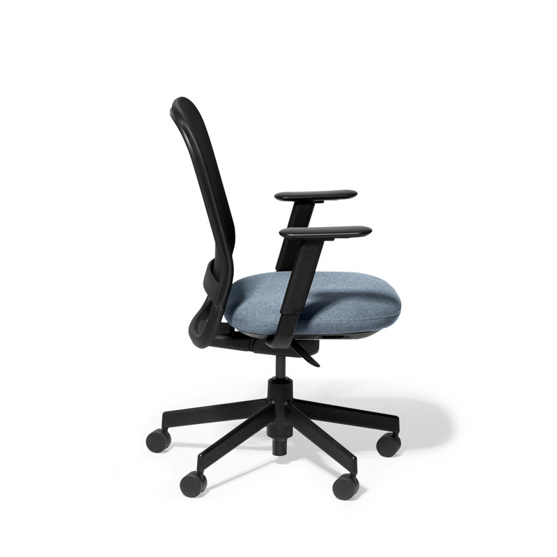 Maxwell Task Chair, Sea, Black
