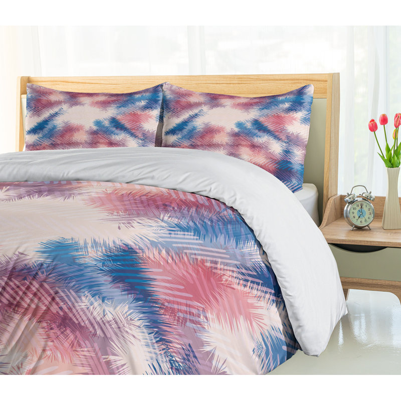 Rustic Polyester Duvet Cover, Twin Duvet Cover + 1 Sham