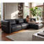 Canapé modulaire rembourré en forme de L 4 pièces avec repose-pieds Cloud-1840962335