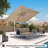335.3cm X 274.3cm Rectangular Cantilever Parasol-34074728