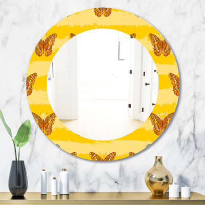 Yellow Moods 10 - Miroir moderne