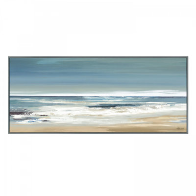 Along The Coastline - Single Picture Frame Painting on Canvas