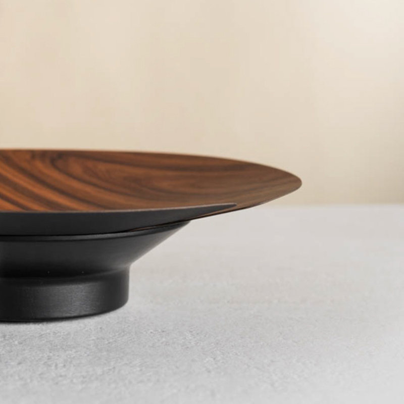 LIGNIS® Nelumbo Wood Sweet Bowl, Rosewood
