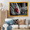 Nessy Vintage Glam Accessoires en rouge et noir II - reproduction sur toile