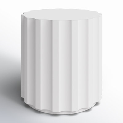 Midtown 22'' Stone Outdoor Side Table