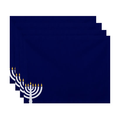 Polyester Geometric Rectangle Placemat