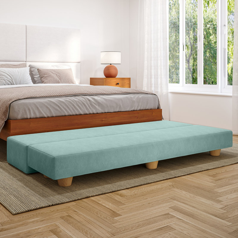 Banc convertible simple Palisades Camden, Bleu