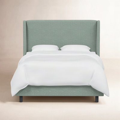 Tilly Upholstered Wingback Bed