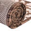 Tapis intérieur / extérieur en polypropylène tissé à la machine brun / beige-1148342529