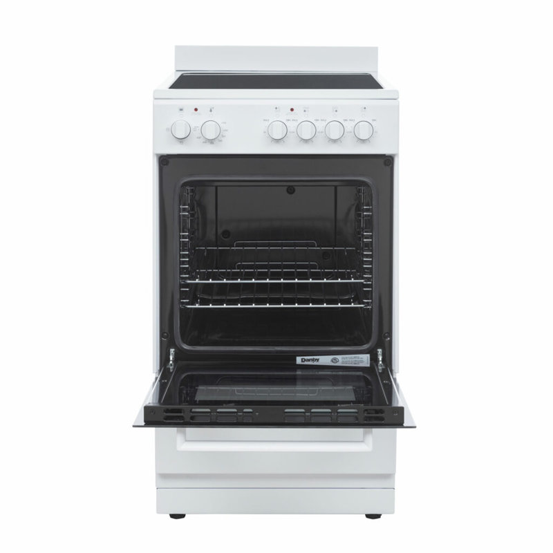 Danby 20" Wide Electric Range in White