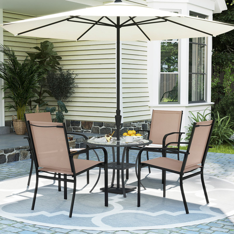 Outdoor Patio Dining Armchair