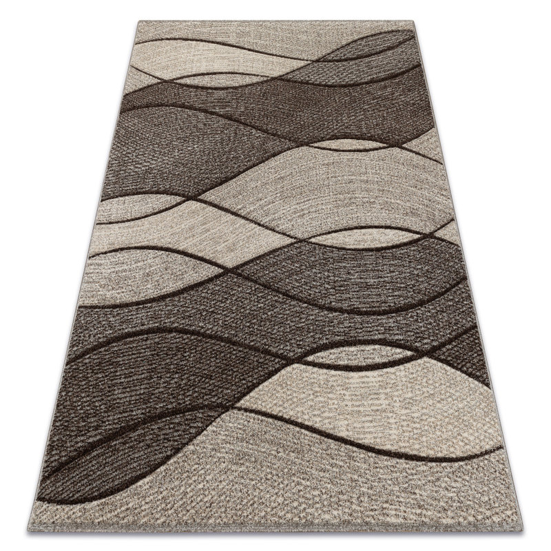 Rechteckig Eckbert Geometrisch Area Rug, Rectangular 80 x 150cm