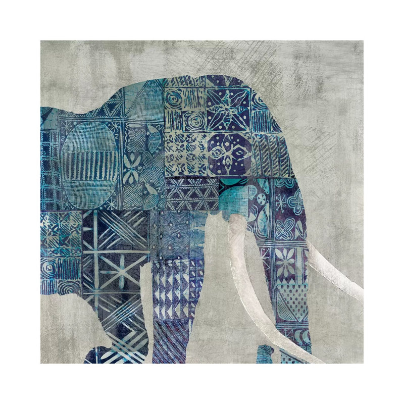 Botswana Patterns by Carol Robinson - Print on Canvas, 93.98 cm H x 93.98 cm W x 1.91 cm D, Wrapped Canvas