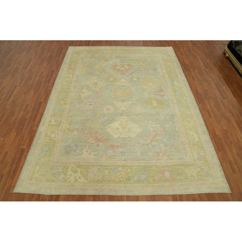 Tapis turc fait à la main Oushak 9 x 12