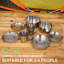 8 - Piece Stainless Steel Cookware Set