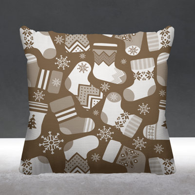 Outdoor Reversible Throw Pillow