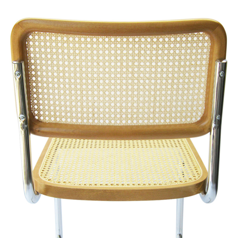 Cesca Cane Dining Side Chair, Honey Oak
