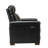 Westdale 36.02'' W Genuine Leather Power Standard Recliner with Solid Wood Legs-1727885645