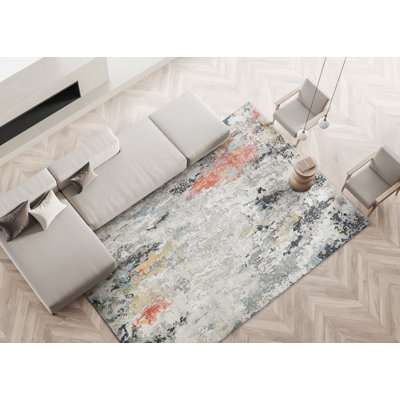 Floor Art Abstract Area Rug