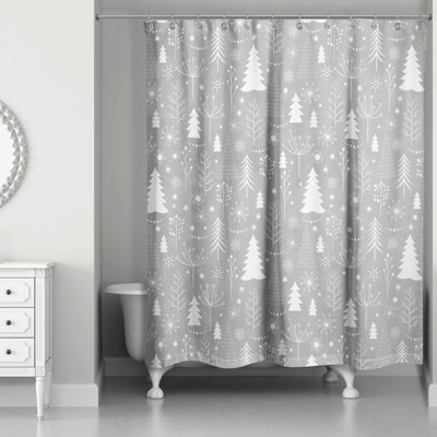 Rideau de douche simple auti