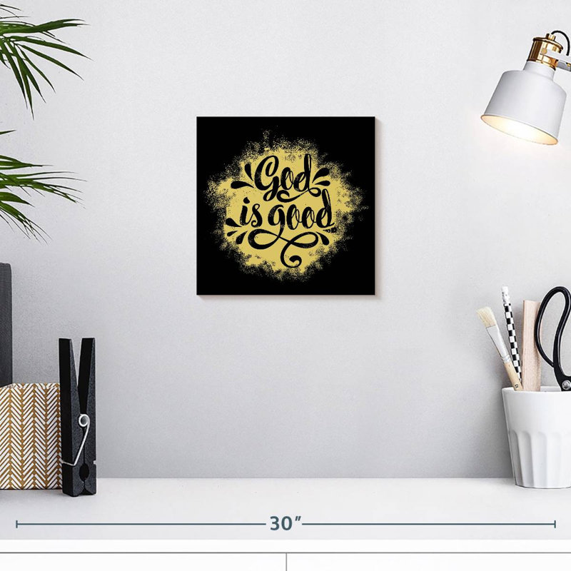 Khylige Christ Is Good, typographie, H 10 po x l 10 po