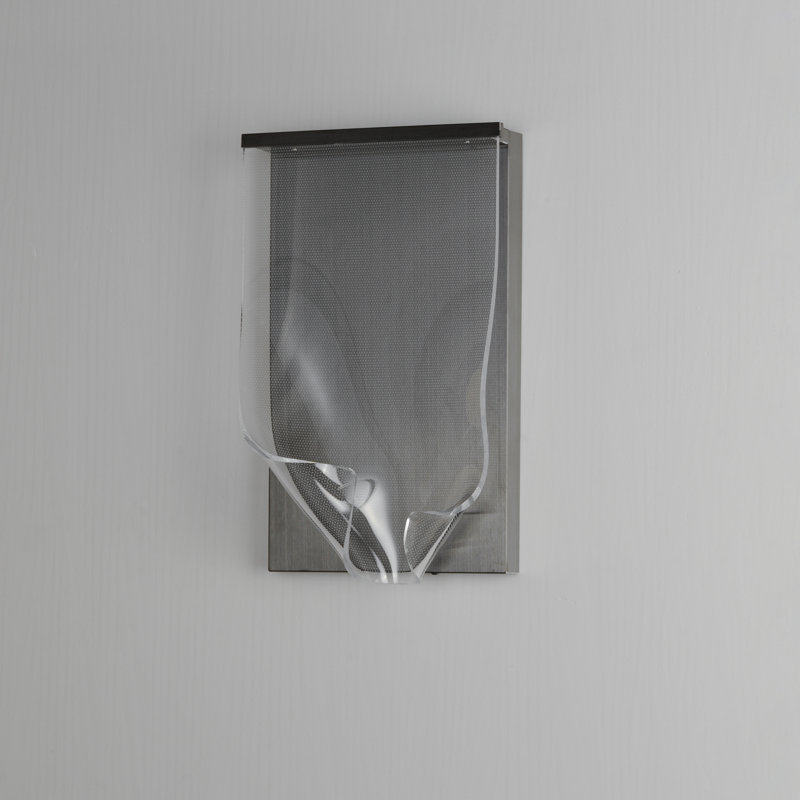 Farzeen Stainless Steel LED Flush Mounted Sconce