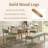 5-Piece Upholstered Side Dining Chair & Bench-1017207532