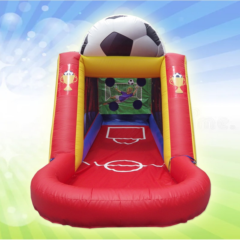 9' x 19' Inflatable Soccer Field with Balls and Air Blower