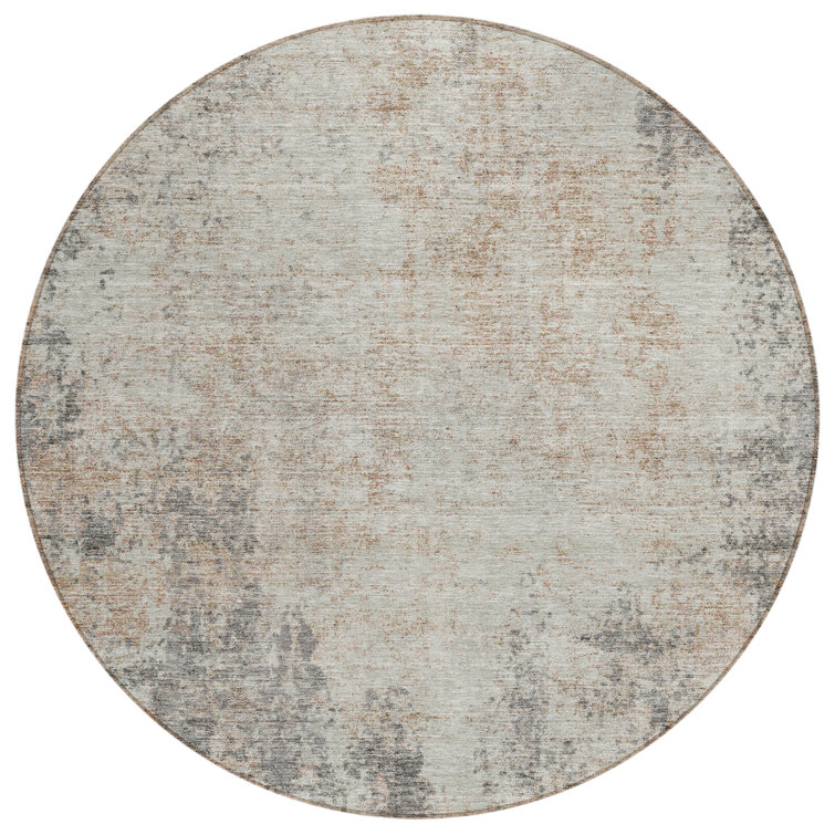 Aleighna Area Rug with Non-Slip Backing